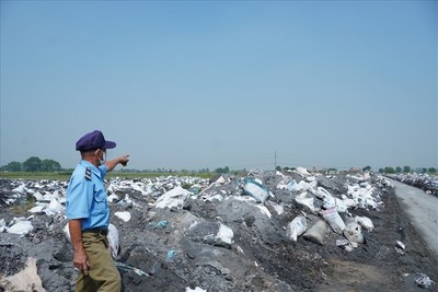 Xử lý ô nhiễm ở Văn Môn- Bắc Ninh: Yêu cầu Chủ tịch huyện rút kinh nghiệm
