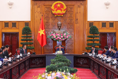 Thủ tướng Chính phủ Phạm Minh Chính tiếp Tập đoàn SCG và Amata