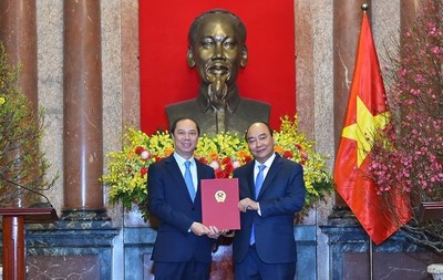 Đại sứ Nguyễn Quốc Dũng được bổ nhiệm làm Đại sứ Việt Nam tại Mỹ