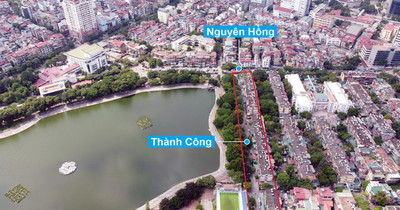 Những khu đất sắp thu hồi để mở đường ở phường Thành Công, Ba Đình, Hà Nội (phần 1)