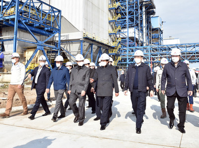 Phó Thủ tướng Lê Văn Thành kiểm tra tiến độ dự án Nhiệt điện Thái Bình 2