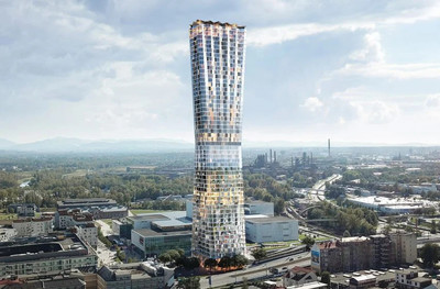 Công bố thiết kế cho tòa nhà chọc trời cao nhất Cộng hòa Séc