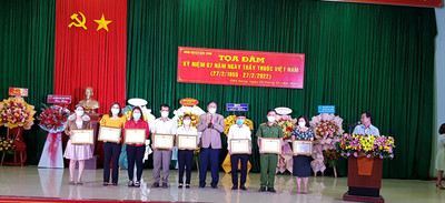 Huyện Đắk Song ( Đắk Nông): Tổ chức kỷ niệm 67 năm ngày thầy thuốc Việt Nam