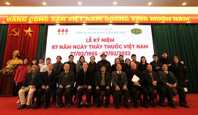 Lễ kỷ niệm 67 năm Ngày Thầy thuốc Việt Nam (27/21955 – 27/2/2022)