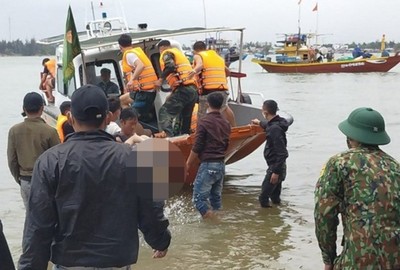 Quảng Nam: Vụ lật ca nô đã xác định được 15 người tử vong