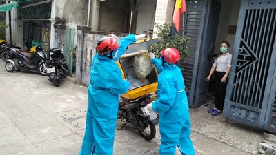 Đà Nẵng: Cảnh báo lây nhiễm Covid-19 từ rác thải sinh hoạt