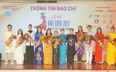 Lễ hội Áo dài TP.HCM lần thứ 8: Tôi yêu áo dài Việt Nam