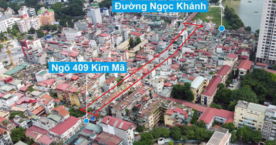 Những khu đất sắp thu hồi để mở đường ở phường Ngọc Khánh, Ba Đình, Hà Nội (phần 4)
