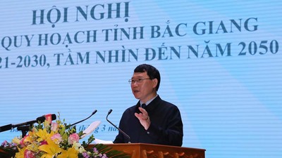 Bắc Giang: Công bố, triển khai Quy hoạch tỉnh thời kỳ 2021-2030, tầm nhìn năm 2050