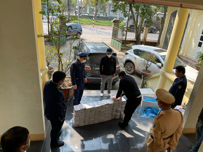 Quảng Ninh: Thu giữ 1.500 bộ kit test Covid-19 có dấu hiệu nhập lậu