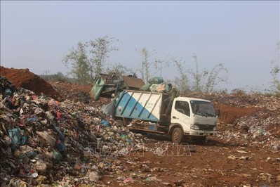 Bãi rác tại huyện Đắk R’lấp gây ô nhiễm môi trường