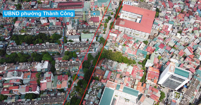 Những khu đất sắp thu hồi để mở đường ở phường Thành Công, Ba Đình, Hà Nội (phần 2)