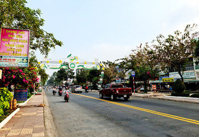 Đồng Tháp: Nâng cấp mở rộng tuyến ĐT.855 đoạn thị trấn Tràm Chim - Hòa Bình
