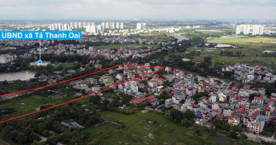 Những khu đất sắp thu hồi để mở đường ở xã Tả Thanh Oai, Thanh Trì, Hà Nội (phần 4)