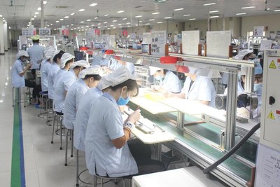Thái Nguyên: Gần 2,6 nghìn lao động được tuyển dụng thêm tại các khu công nghiệp