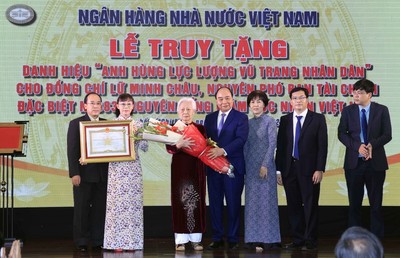 Chủ tịch nước dự Lễ truy tặng danh hiệu Anh hùng cho đồng chí Lữ Minh Châu