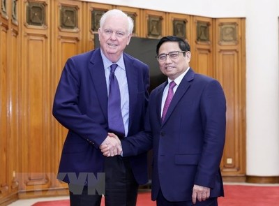 Thủ tướng tiếp Giám đốc Chương trình Việt Nam tại Đại học Harvard