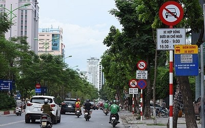 Hà Nội cấm taxi, xe hợp đồng dưới 9 chỗ tại 11 tuyến đường