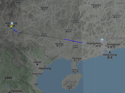 Máy bay Boeing 737 chở 132 người rơi tại Trung Quốc