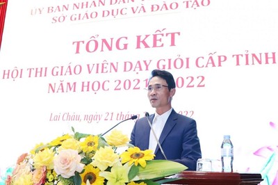 Lai Châu: Tổng kết Hội thi Giáo viên dạy giỏi cấp tỉnh năm học 2021-2022