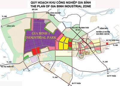 Bắc Ninh điều chỉnh quy hoạch phân khu xây Khu công nghiệp Gia Bình 2.500 tỷ