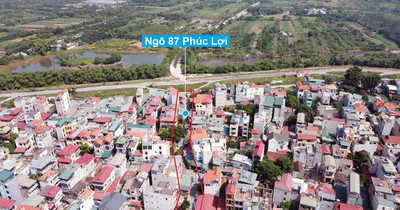 Những khu đất sắp thu hồi để mở đường ở phường Phúc Lợi, Long Biên, Hà Nội (phần 7)