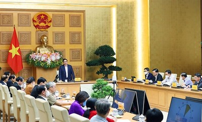 Thủ tướng Phạm Minh Chính làm việc với Ban Thường vụ Trung ương Hội Người cao tuổi Việt Nam