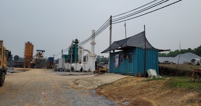 Tuyên Quang: Công ty Thành Hưng ngang nhiên xây dựng trạm trộn bê tông trái phép