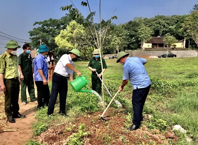 Bắc Giang: Lễ phát động trồng đường cây tại khu di tích lịch sử đình, chùa Hả