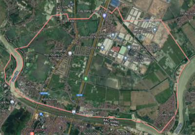 Bắc Giang: Phê duyệt điều chỉnh Quy hoạch Khu đô thị mới phía nam xã Quang Châu (Việt Yên)