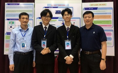 Học sinh Bắc Giang giành giải Nhất Cuộc thi Khoa học kỹ thuật cấp quốc gia