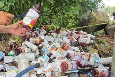 Lâm Đồng: “Mạnh tay” xử lý ô nhiễm đối với rác thải bao bì thuốc bảo vệ thực vật sau sử dụng