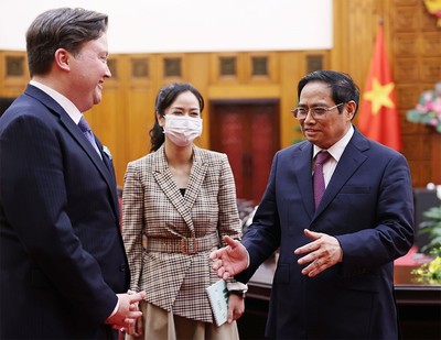 Thủ tướng Phạm Minh Chính tiếp Đại sứ Hoa Kỳ tại Việt Nam
