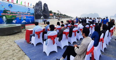Quảng Ninh: TP.Cẩm Phả tổ chức lễ thả giống tái tạo nguồn lợi thủy sản
