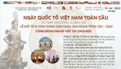 Ngày Quốc tổ Việt Nam toàn cầu 2022 sẽ tổ chức trực tuyến