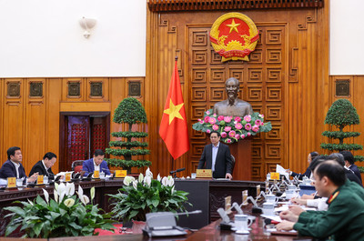 Thủ tướng Phạm Minh Chính chủ trì họp về tình hình cung ứng điện