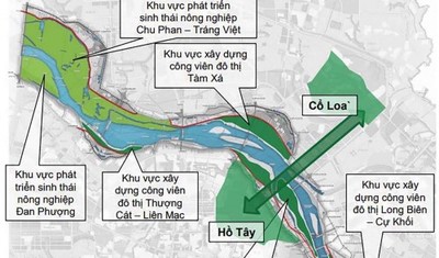Hà Nội: Hạn chế tối đa công trình cao tầng phía Nam sông Hồng