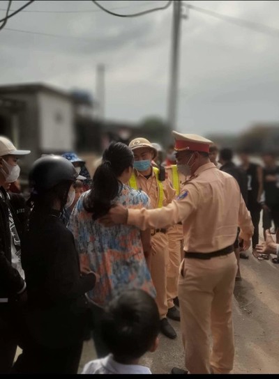 Hà Tĩnh: CSGT thị xã Kỳ Anh truy đuổi dẫn đến tai nạn phải nhập viện