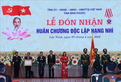 Bình Phước tổ chức trọng thể Lễ kỷ niệm 50 năm Ngày giải phóng Lộc Ninh