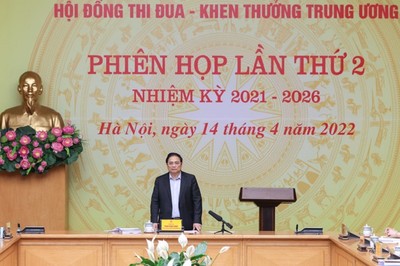 Thủ tướng Phạm Minh Chính chủ trì phiên họp Hội đồng Thi đua-Khen thưởng Trung ương