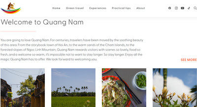 Quảng Nam ra mắt trang thông tin trực tuyến mới cho Năm du lịch quốc gia 2022