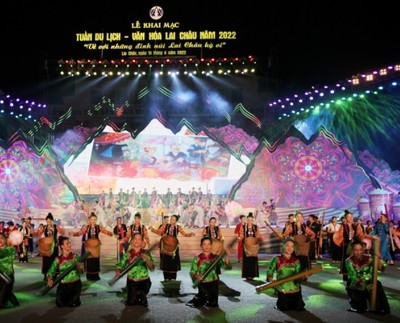 Khai mạc Tuần Du lịch-Văn hóa Lai Châu năm 2022: "Về với những đỉnh núi Lai Châu kỳ vĩ"