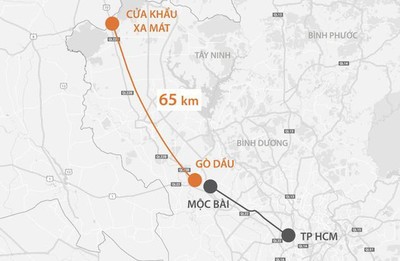 Giao UBND tỉnh Tây Ninh triển khai Dự án cao tốc Gò Dầu - Xa Mát