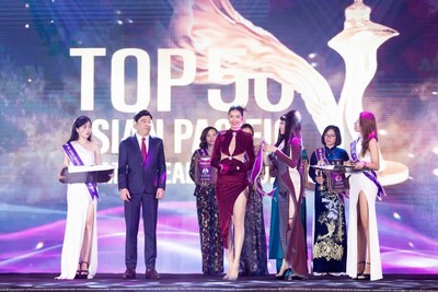 Thúy Vân trở thành nàng hậu đầu tiên vào Top 50 Nữ Lãnh Đạo Châu Á - Thái Bình Dương