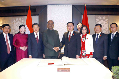 Chủ tịch Hạ viện Ấn Độ sẽ thăm chính thức Việt Nam từ ngày 19 đến 21/4