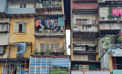 Hà Nội: Sẽ di dời các hộ dân khỏi chung cư cũ nguy hiểm cấp D