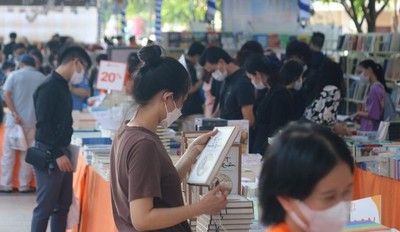 Ngày Sách và Văn hóa đọc Việt Nam lần 1 tại TP.HCM doanh thu đạt hơn 5,6 tỷ đồng