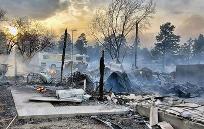Mỹ: Chính quyền New Mexico yêu cầu người dân sơ tán tránh cháy rừng