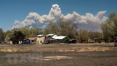 Mỹ: Cháy rừng lan nhanh tại bang New Mexico, 10.000 người phải sơ tán