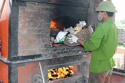 Thái Bình giảm thiểu các lò đốt rác gây ô nhiễm môi trường
